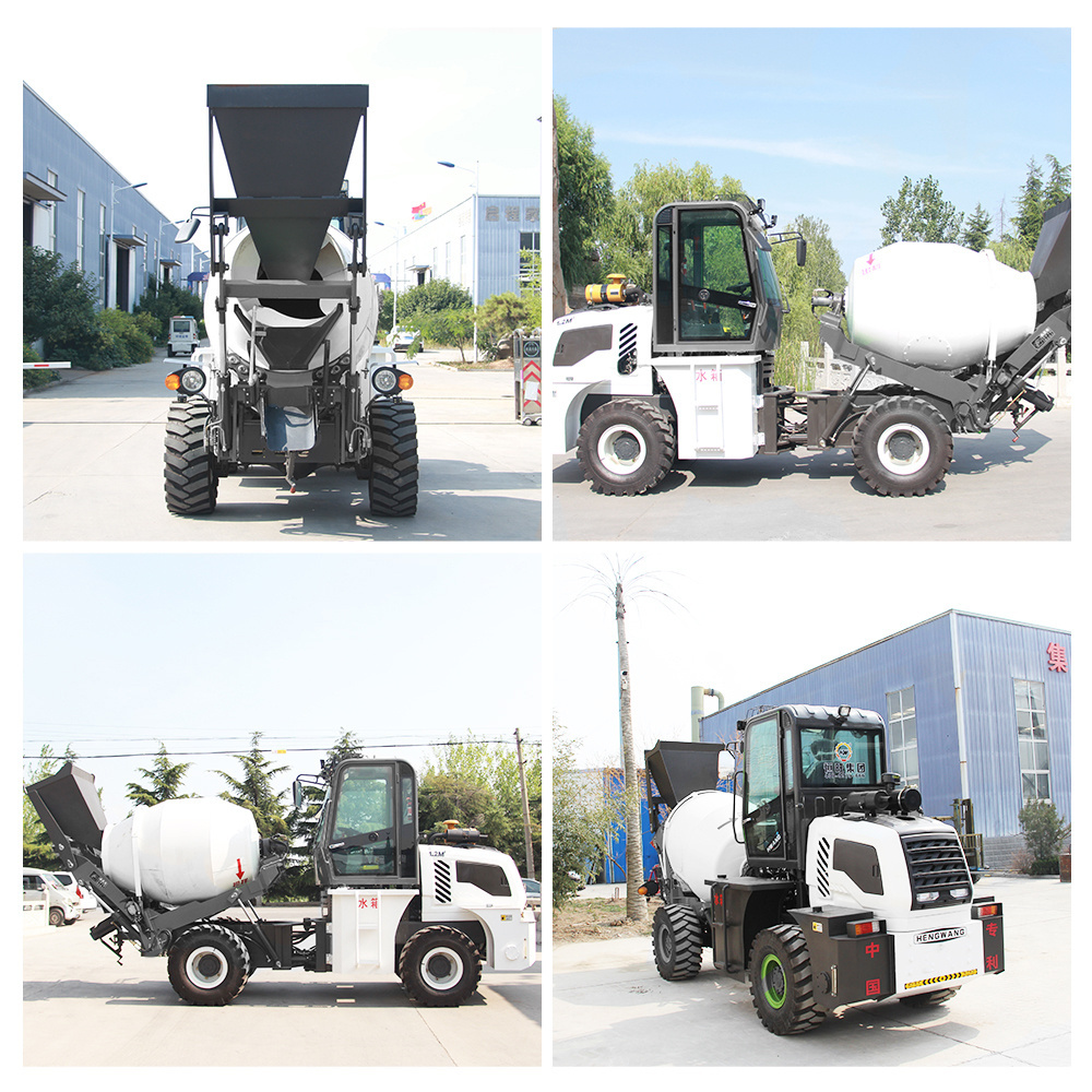 1.2 - 4 m^3 Mini Mobile Self Loading Concrete Mixer Truck price for sale