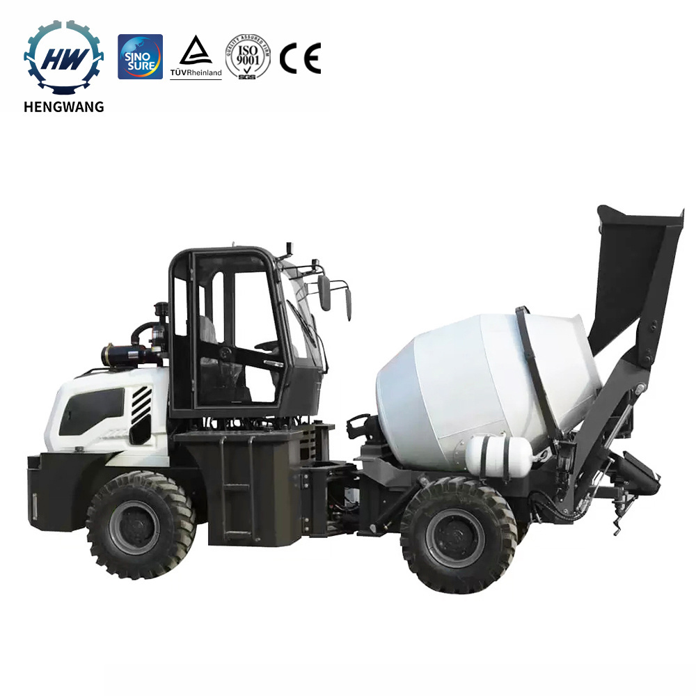 1.2 - 4 m^3 Mini Mobile Self Loading Concrete Mixer Truck price for sale