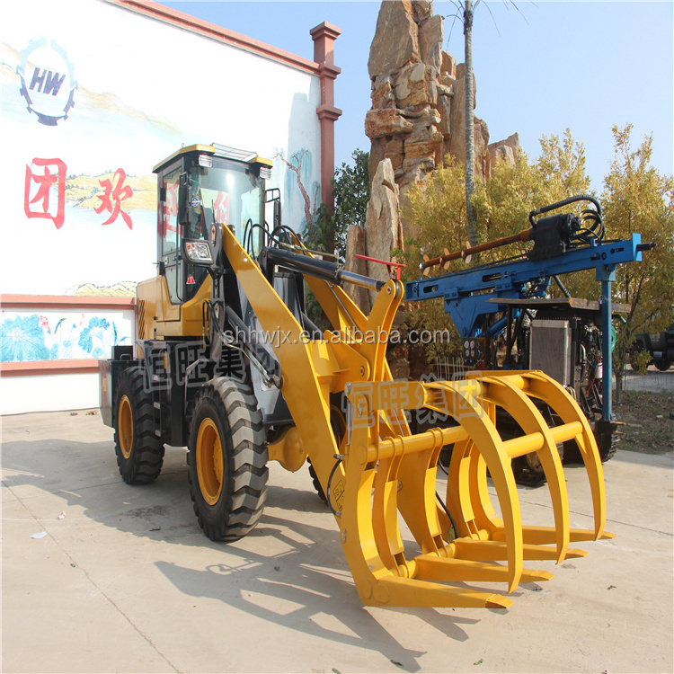 Shanghai bell Sugar Cane Loader Sugarcane Harvester Cane grab loader