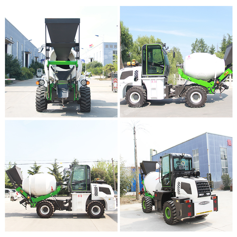 Small self loading concrete cement mixer truck for sale