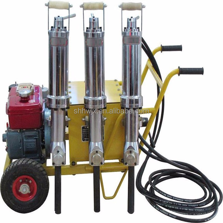 hydraulic stone cracking machine rock splitter for sale