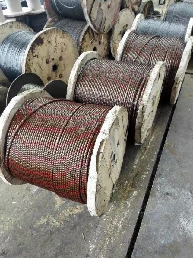 4vx39s+5fc Galvanized Steel Cold Rolled Wire Rope With High Tensile Mesh For Construction