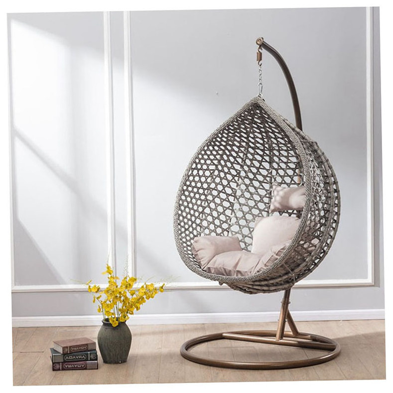 Clear Acrylic Kids Egg Hanging Chair Wicker Double Seat With Stand 1400 Mm Nest Tree Tent For Leisure Autumn Thousand