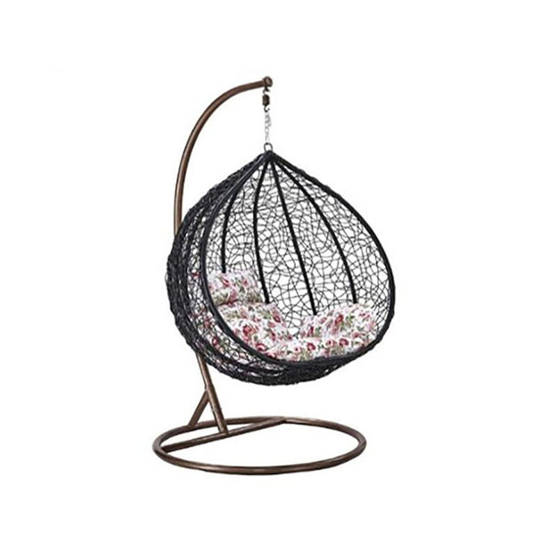 Modern Hanging Rope Chair Outdoor Pod Poly Rattan Wicker Wing Wooden Wave Egg No Frame Enclosed Folding Eu Warehouse