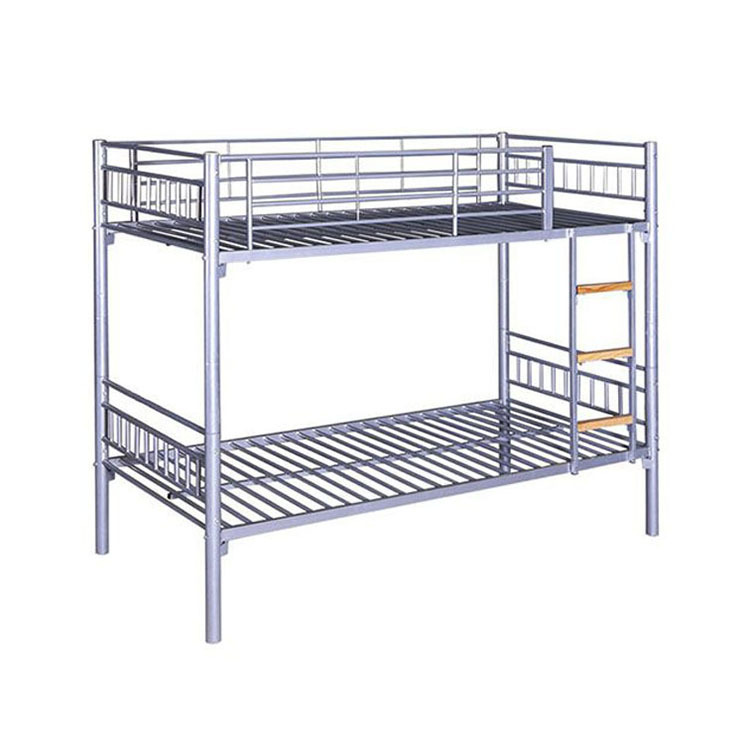 Bunk Bed Single Purchase Stainless Steel With Slide Kids Beds And Mattresses Children Girls Modern Cheap Dormitory Double Twin