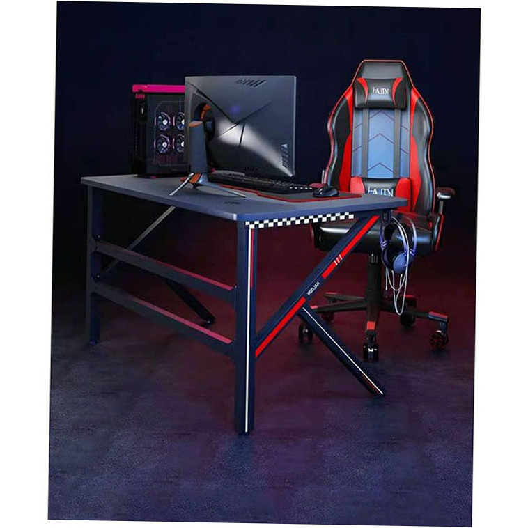 1 To 2 Player Arcade Gaming Table Hot Selling Portable Computer Desk Mesa Gamer De 3 Pies With Locking Drawers Folding Office