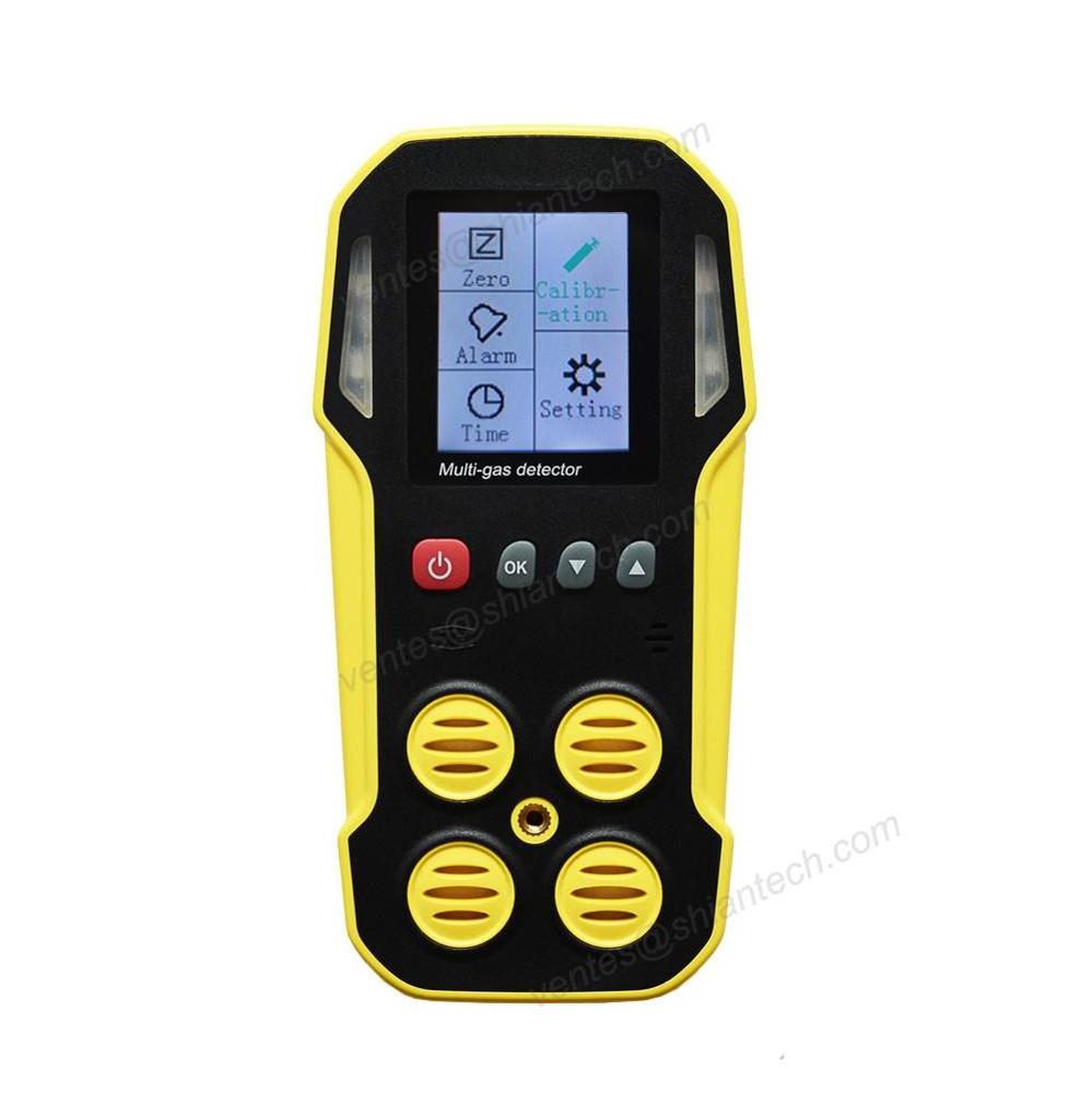 DATA LOGGER portable multi 4 gas detector for mining gas safety equipment