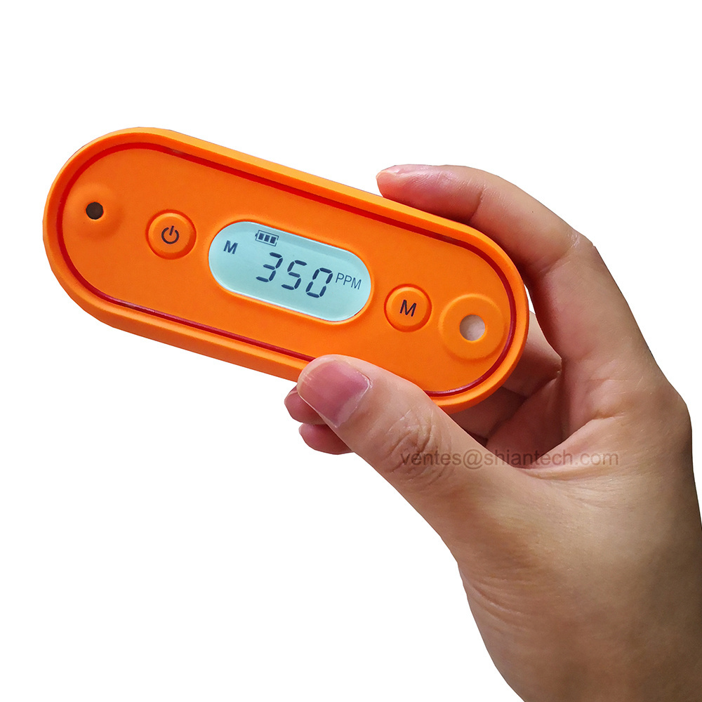 SA103 CO single gas personal monitor gas detector for carbon monoxide 0-1000ppm, 0-100ppm customizable co detector