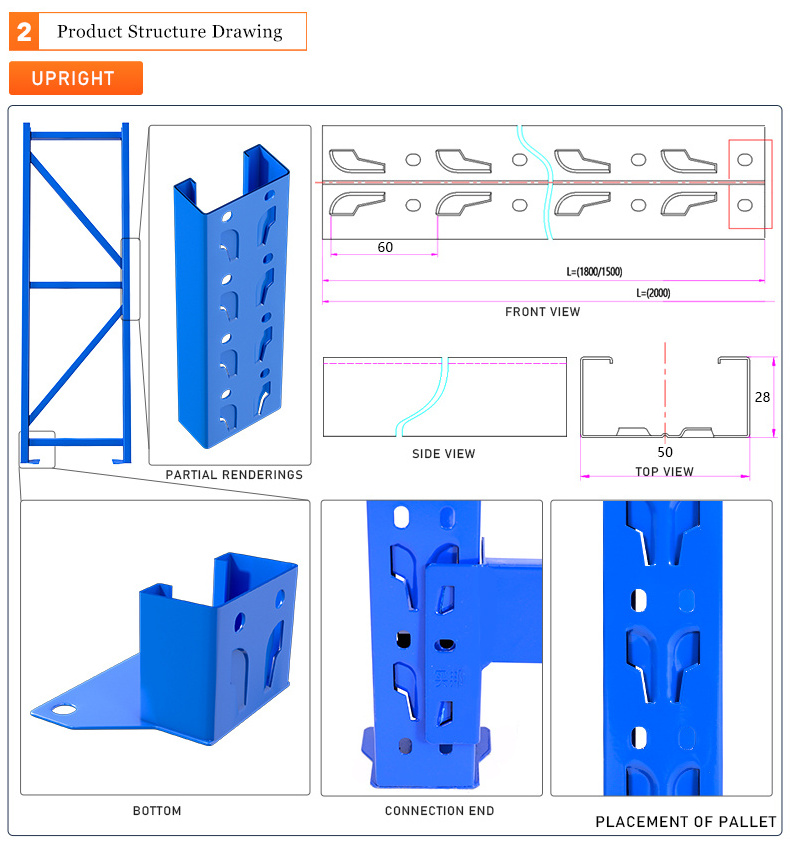 A Variety Of Styles Specification Customized Shelves Warehouse Storage Stainless Steel Shelves Storage Rack Shelving