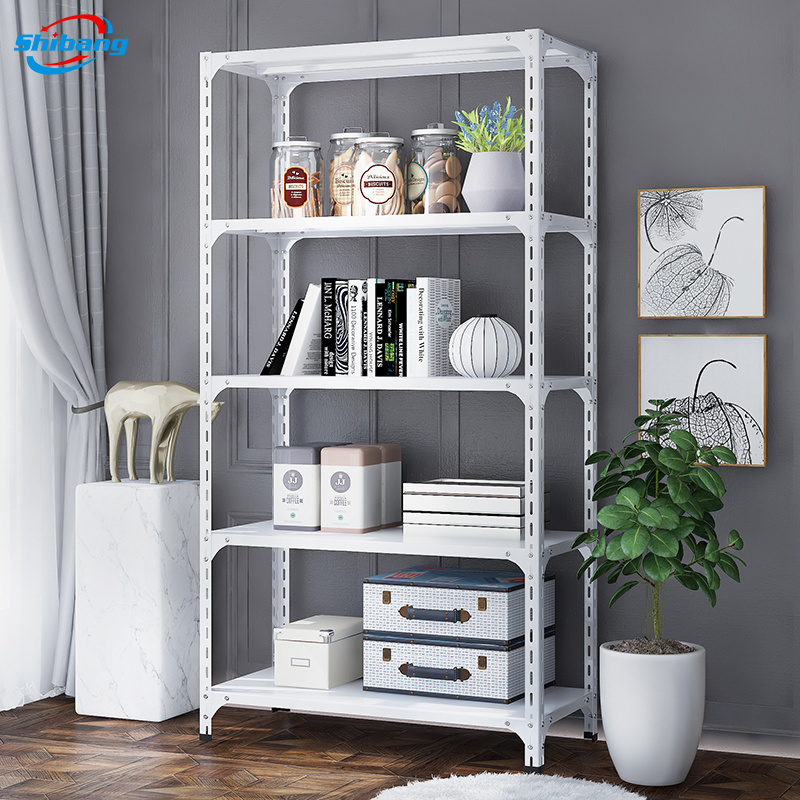 Manufacturer 3 layers 4 tiers 5 levers 6 shelves household metal storage angle steel shelf rack