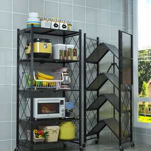 Kitchen Accessories Tool Storage Rack Kitchen Rack Stainless Steel Utensils Wok Pan Display Racks