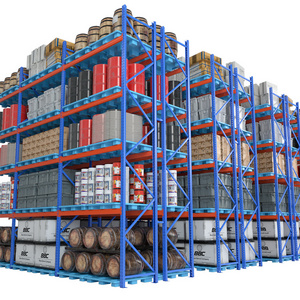 Pallet Multilevel Racking Heavy Duty Warehouse Storage shelf System Warehouse Stacking pallet Rack