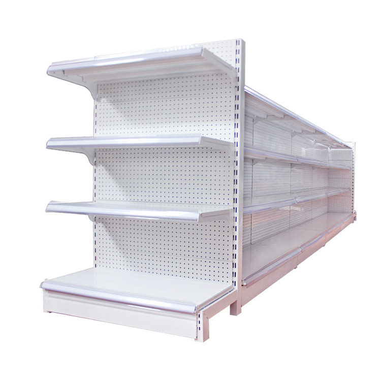 Metal Supermarket Shelves Gondola Shop Racks with Good Selling shelves for retail store shop display shelves