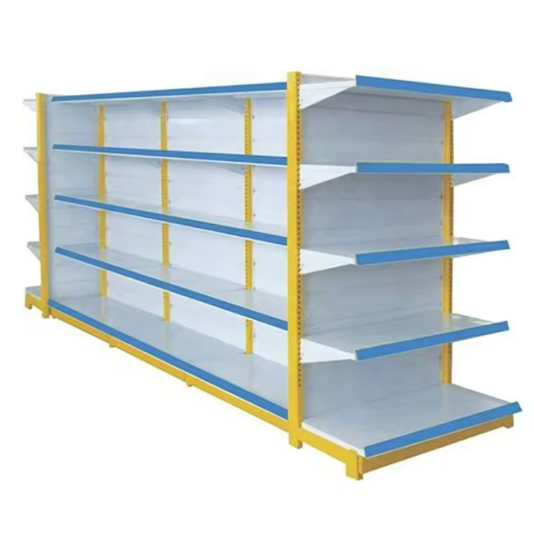 2024 Shibang Manufacturer Shelves Display for Supermarket Shelf Grocery convenience store supermarket rack for retail store