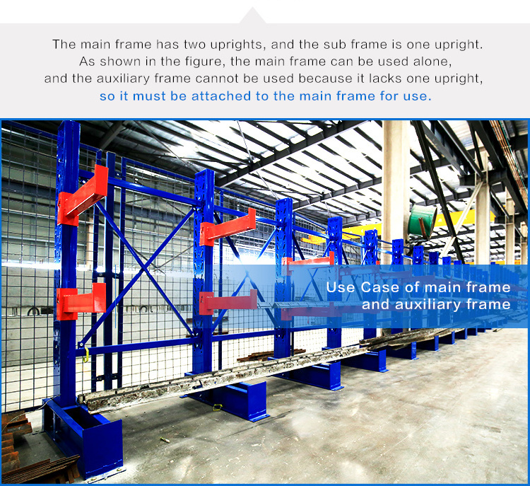 Pallet Racking Warehouse Storage Plywood Heavy Duty Cantilever Racks Industrial Pipe Shelving