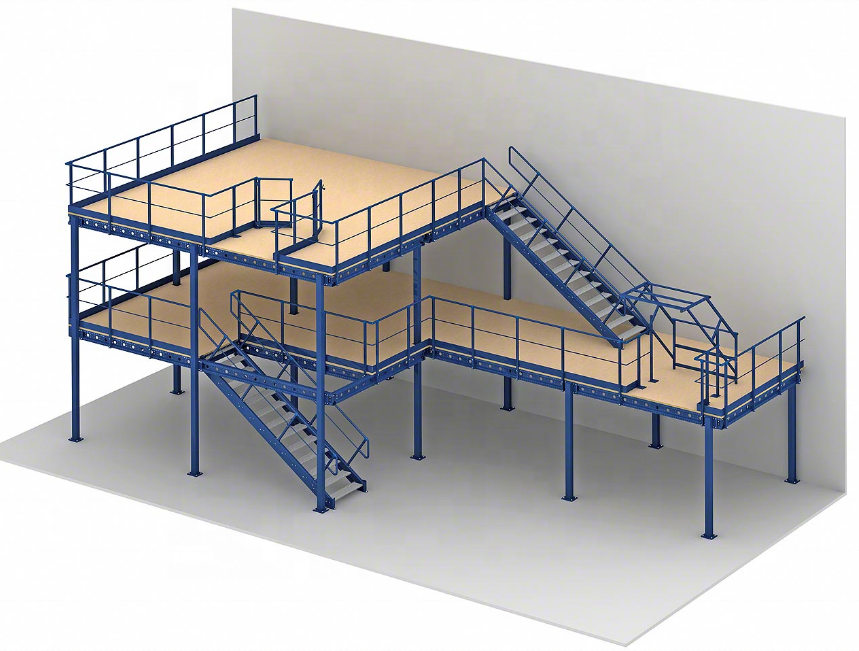 Warehouse Heavy Duty Steel Racking Selective Pallet Rack System Mezzanine Flooring Racking Systems rack