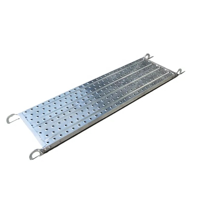 Hot Dip Galvanized Q235 Kwikstage Scaffolding Metal Steel Walkway Plank with Hooks AS NZS Standard for Building Construction