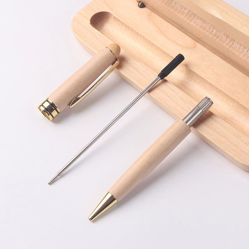 Factory wholesale pen with wooden box ball pen wooden pen set for gift