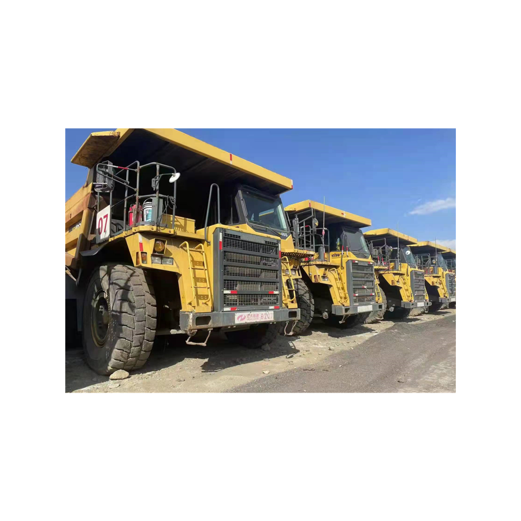 Original Imported used dump truck Komatsu HD465-7 55 ton Japan second hand dump truck in good condition