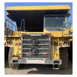 Original Komatsu HD465-7 off-highway dump truck 55 ton heavy machine with automatic gearbox and good condition in Shanghai