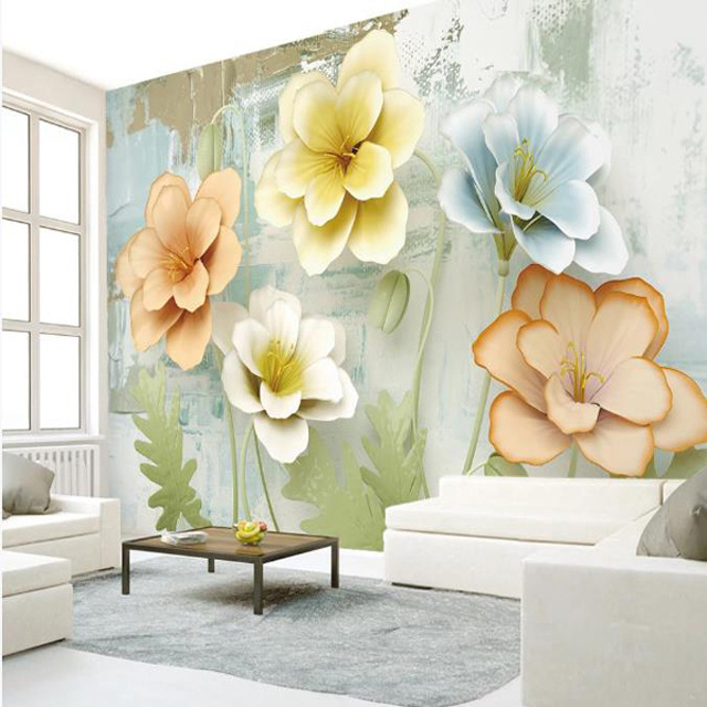 wall decor panels 3d wall panels 3d rose wallpaper for home decoration living room 3 d wall paper stickers