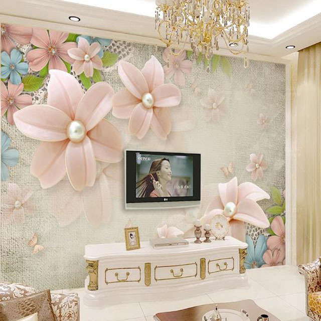 wall decor panels 3d wall panels 3d rose wallpaper for home decoration living room 3 d wall paper stickers