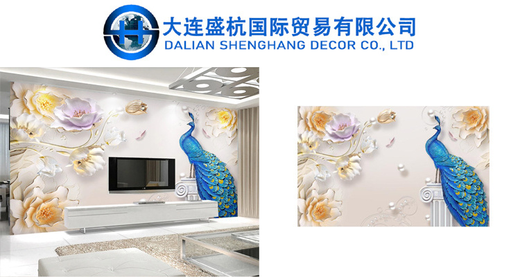 2020 new design mural painting 3d hd wallpaper for living room office wall paper