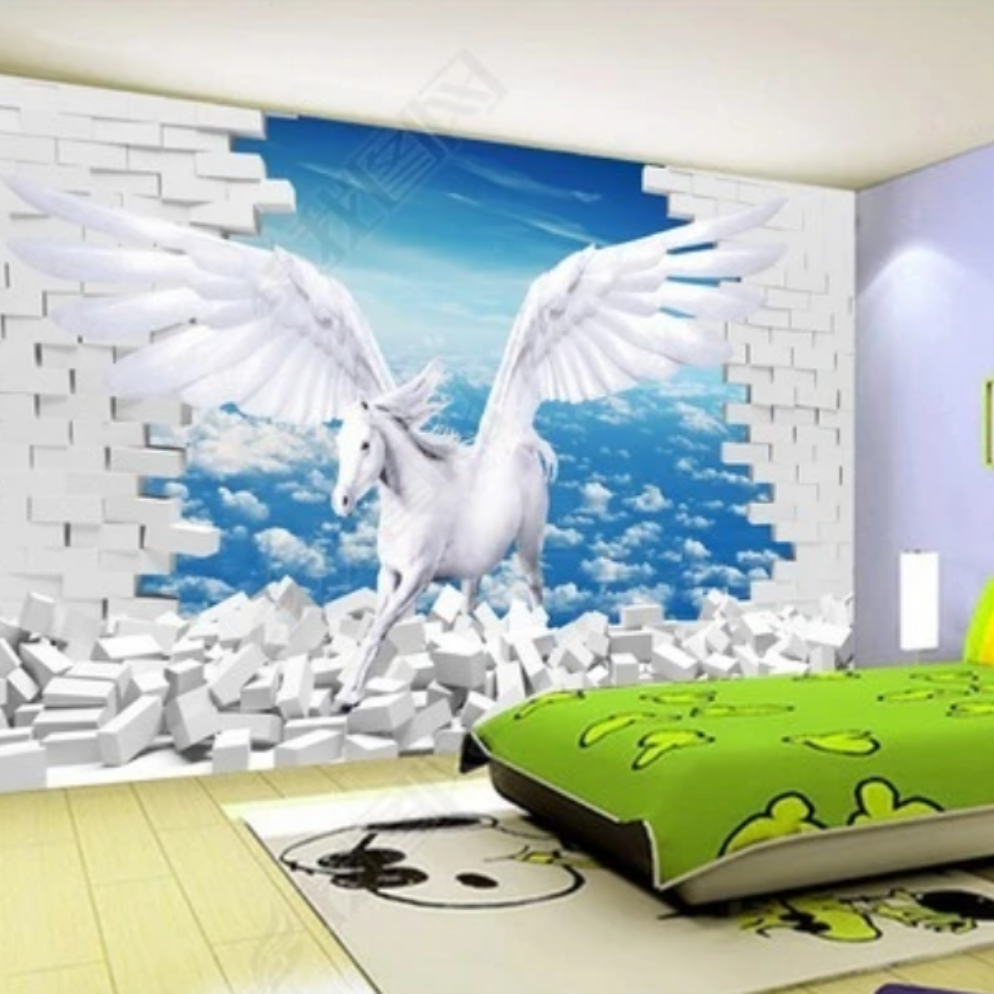 Full customization 3D 5D 8D 16D wall mural, new design wallpaper 3d murals for TV Background