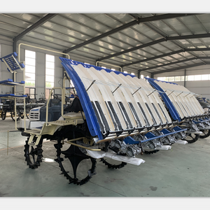 Ridding Rice planter of Field Paddy transplanter for Rice Planting Machine of Four Wheel Paddy Rice Seedlings Transplanter