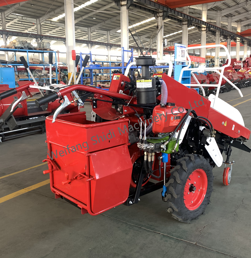 Mini  Sweet Corn Harvester Machine Price for Small  Maize Harvester of small Harvesting Machine for Corn Picking and dehusker