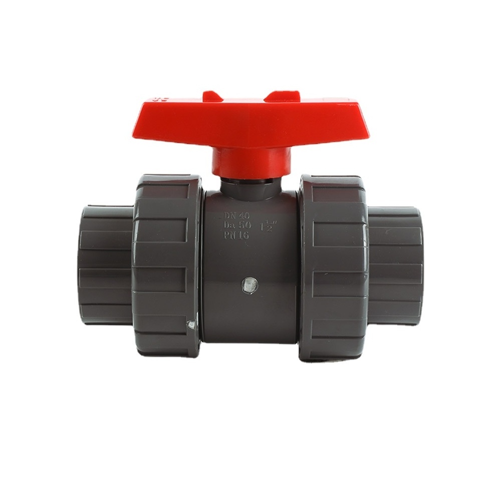 1/2-2 inch pvc plastic true union ball valve for irrigation China supplier