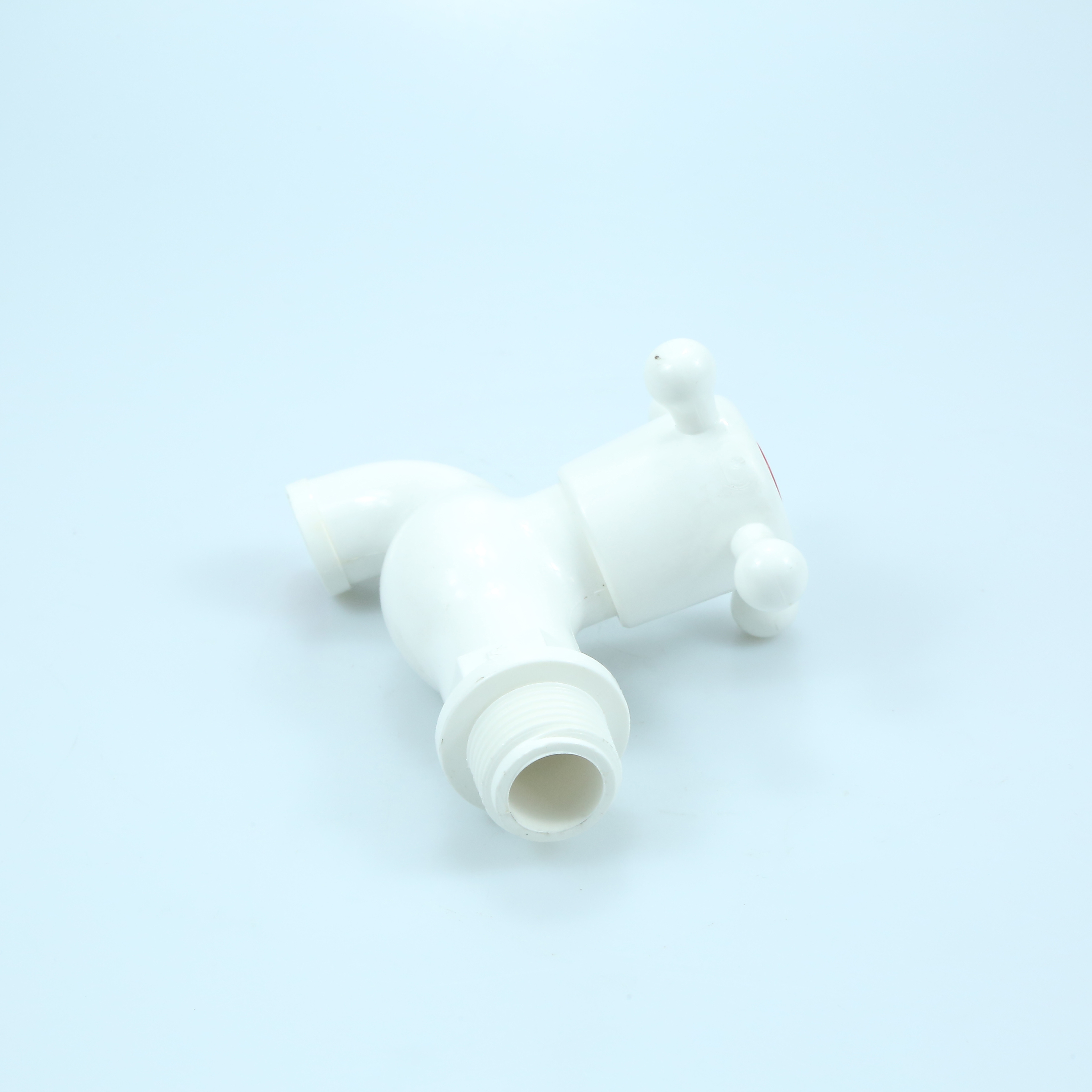 PVC plastic bibcock tap white garden faucet for washing machine