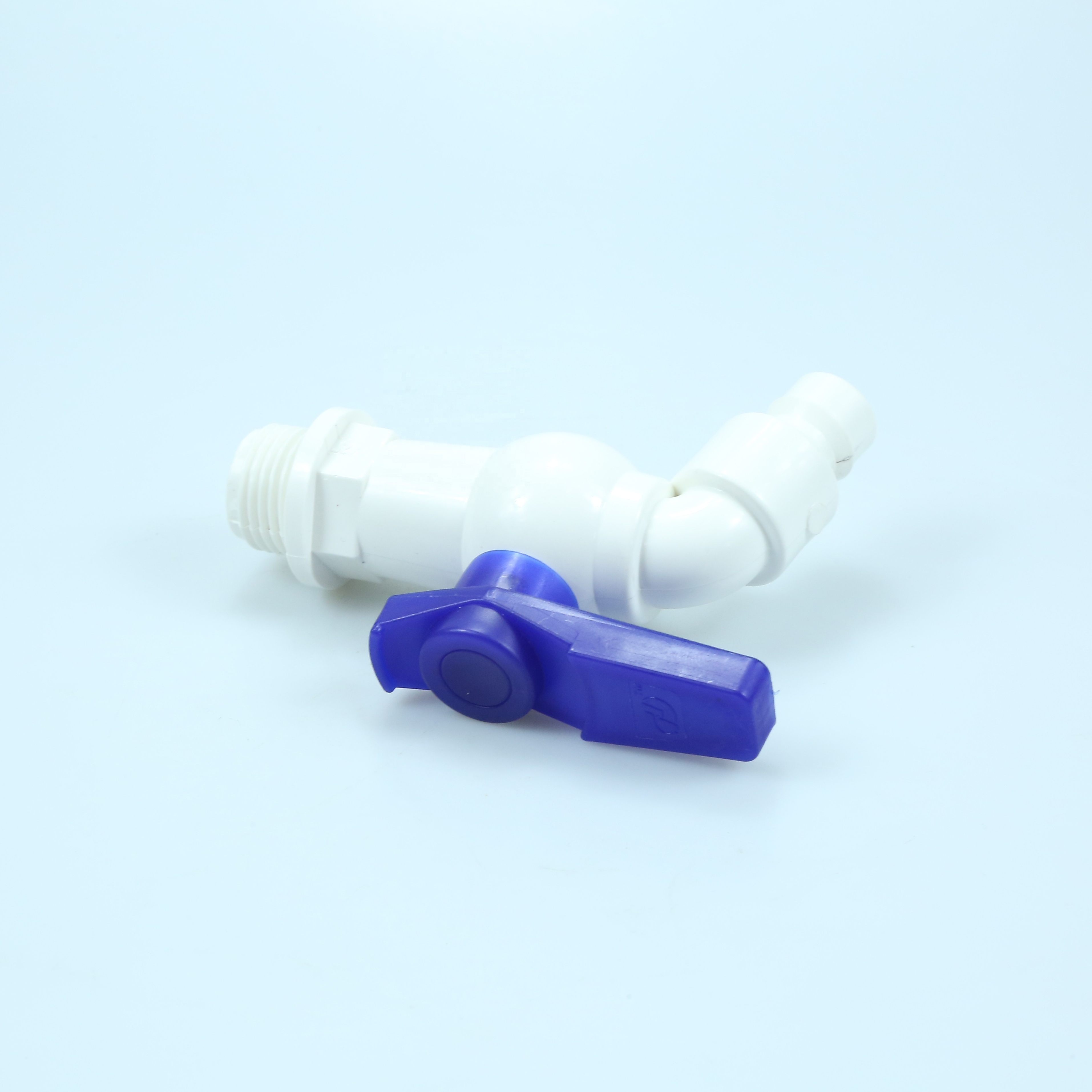 PVC white garden faucet washing machine health water taps plastic bibcock pipe fittings water tapdoblue faucet Angle valve