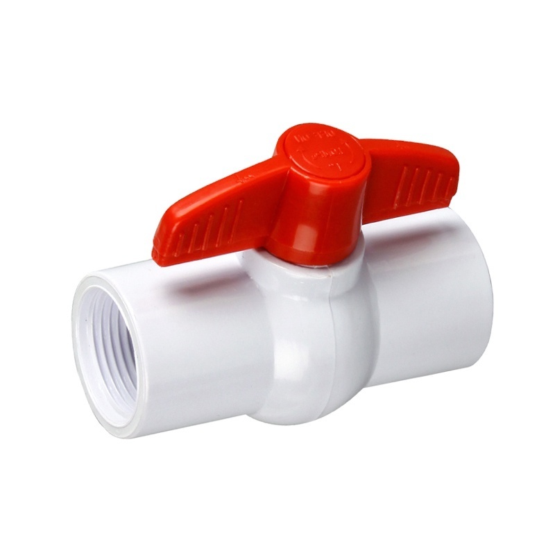 High Quality PVC 1/2 - 4 inches compact ball valve pvc ball valve