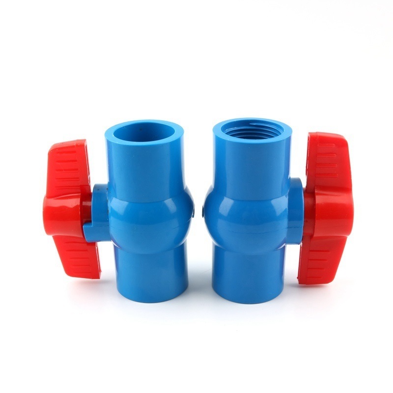 High quality plastic gate valve plastic cpvc America size white ball valve with best service