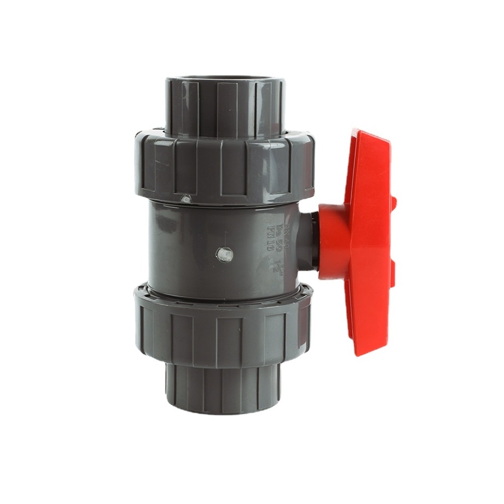 1/2-2 inch pvc plastic true union ball valve for irrigation China supplier