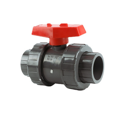 1/2-2 inch pvc plastic true union ball valve for irrigation China supplier