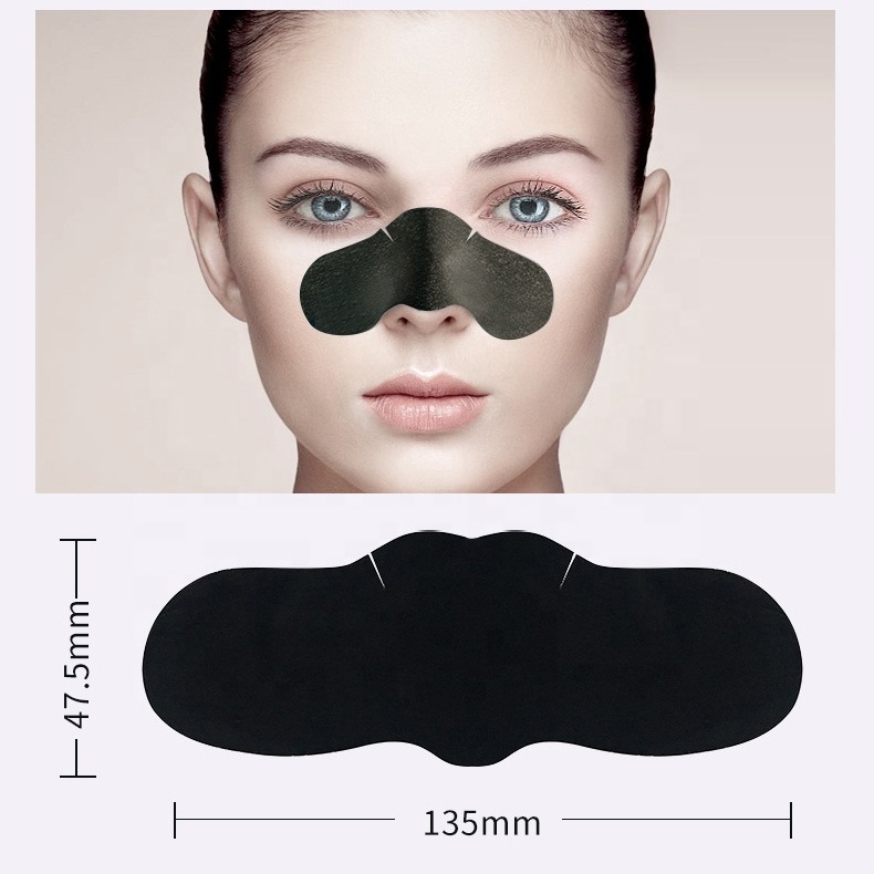 Factory Bulk Price Customize Private Label Oversize Deep Cleansing Charcoal Nose Strips Blackhead Removal Nose Pore Strips