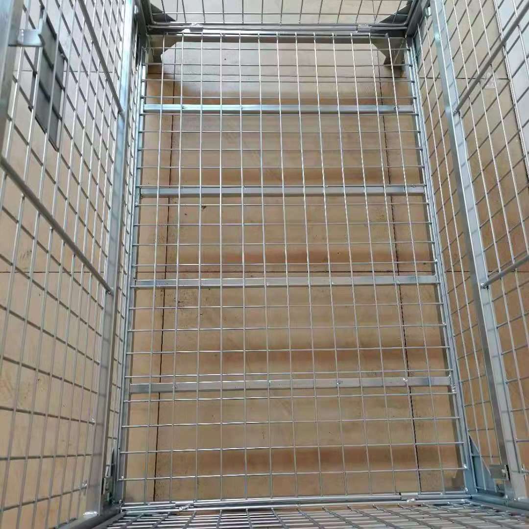 Factory Direct Selling  Steel Material  Roll Cage  Storage Equipment Warehouse Crate