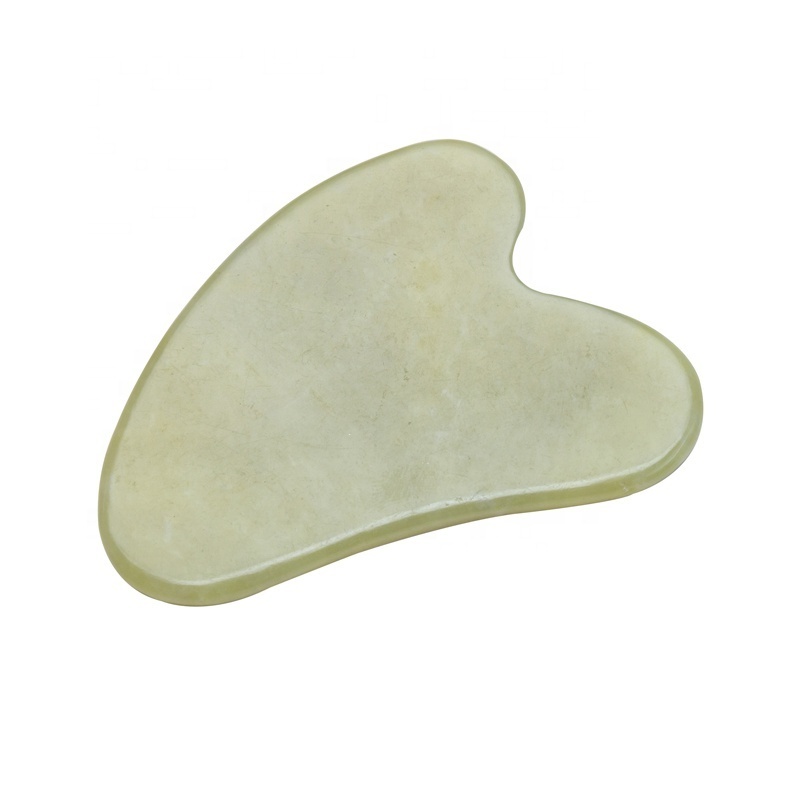 SFM brand Custom Hot Selling Anti Aging Stone Face Massage Tool Roller Natural Jade Roller Gua Sha Stone Set roller massager