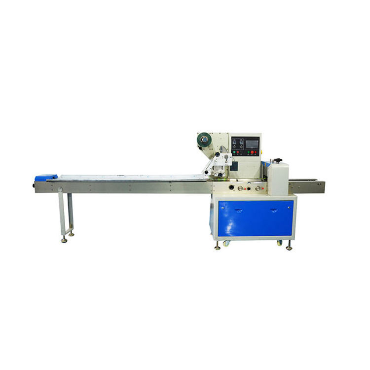 Fudge Automatic Flow Pillow Fresh Fruit Packing Machine Plastic Packaging Machine Plastic Wrapping Luggage Machine