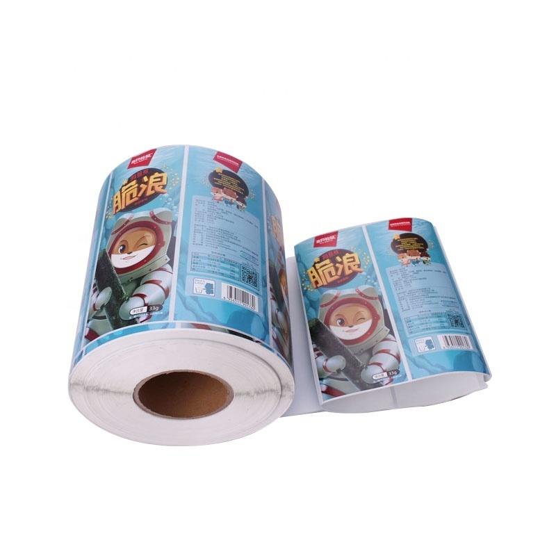 Wholesale Custom Printing Synthetic Stickers Paper Food Grade Labels Stickers Adhesive Waterproof Labels