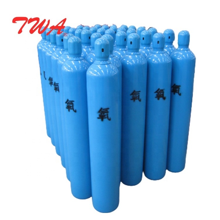 China Supplier 40L Oxygen/Argon Gas Cylinders Size 40L Storage Tank