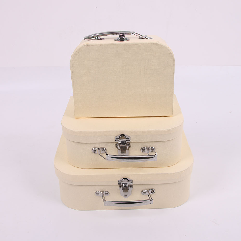 8024 Shihao high quality special paper suitcase gift box with lock