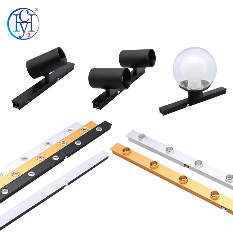 High Lumen Dc24 48v Dimmable SMD Aluminum 8w Commercial LED Linear Magnetic Track Light