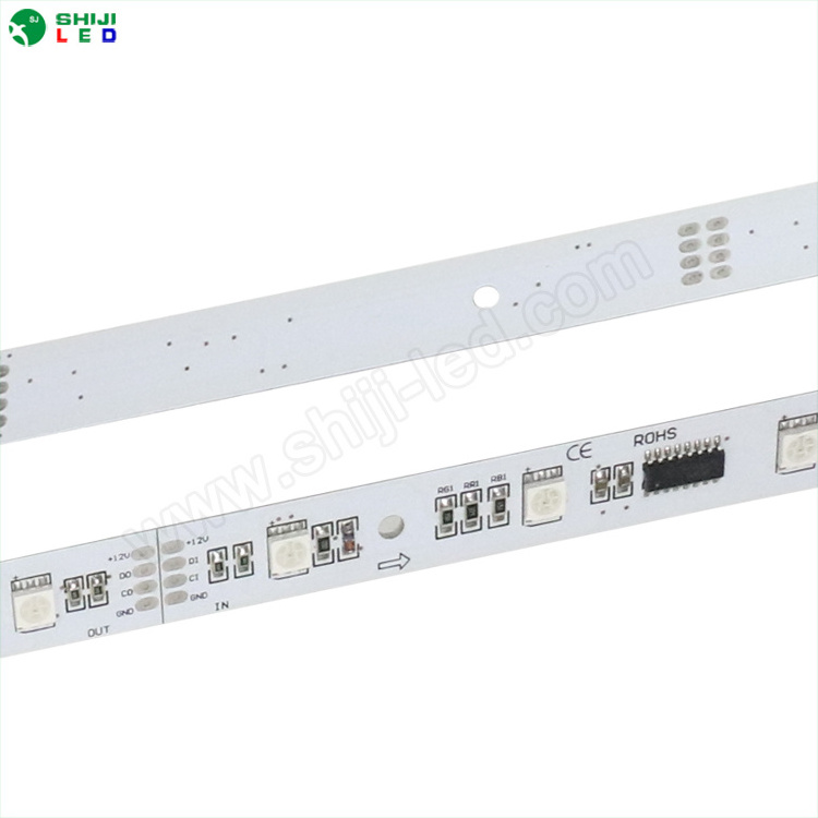 LED edit software LED stripe IC LPD 6803 multi color led light programmable bar