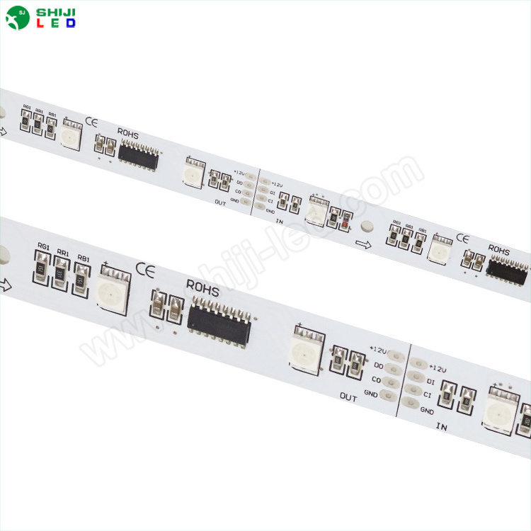 LED edit software LED stripe IC LPD 6803 multi color led light programmable bar