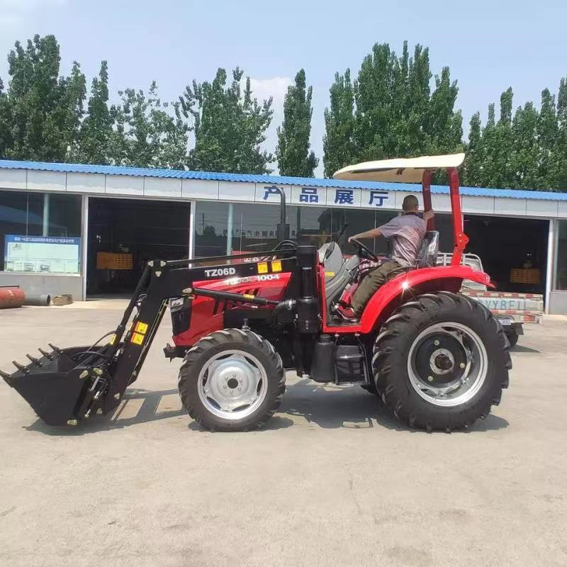 Tractor 8+2 shuttle shift 80 horsepower hydraulic rice field agricultural cultivator