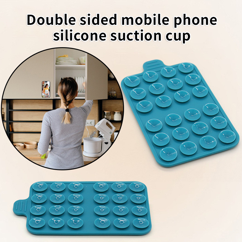 Factory Wholesale Silicone Suction Pad For Mobile Phone Anti-Slip Fixture Suction Cup Cell Phone Case Grip Holder