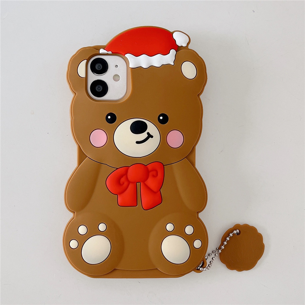 Cartoon Bear Phone Case Cover For Iphone 15 Pro Max Case Silicon Waterproof Phone Cover Universal